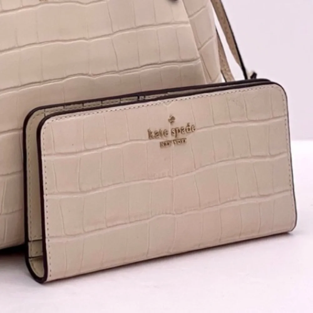 Kate Spade Dumpling Large Slim Bifold Wallet